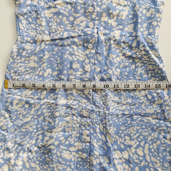 Marks&Spencer Printed V-Neck Midi Tea-Dress - Picture 4 of 6